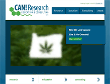 Tablet Screenshot of canresearch.net